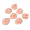 Modello di Simulazione in Silicone per Esercitazione Corporea, Modello in Silicone per Orecchio, Occhio, Naso, Bocca, Lingua e Ombelico per Principianti