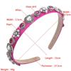 Women's Hairband Crystal Pearl Alloy Accessories Hair Band Grottoes Fine Edge Face Wash Hair Accessories