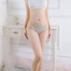 Underpants Low-waist T-Back Cotton Crotch Sexy Briefs Lady Lingerie Flowers Panties Mesh Thong