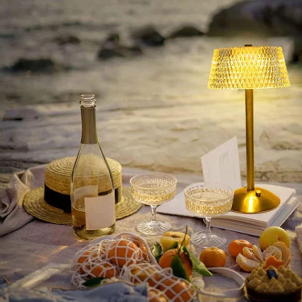 Dimmable Led Touch Table Lamp 3 Color Dimmable Desk Light Creative Gift Beside Lamp