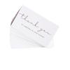 50pcs White Thank You Cards, Gifts Wrapping Tags for Party Decorations, Wedding Favors, Birthday, Cards for Friends, Family