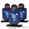 Induction Electronic Scoring Laser Target Shooting Training Electronic Practice Target Training Toy with Sound Effects l