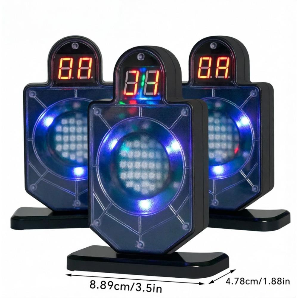 Induction Electronic Scoring Laser Target Shooting Training Electronic Practice Target Training Toy with Sound Effects l