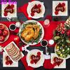 20pcs Disposable Napkins with Love Pattern Print for Wedding,Parties,and Daily Use for Thanksgiving Fall Christmas Table Decoration