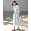 TERRE BLEUE Sleeveless Skirt Suit