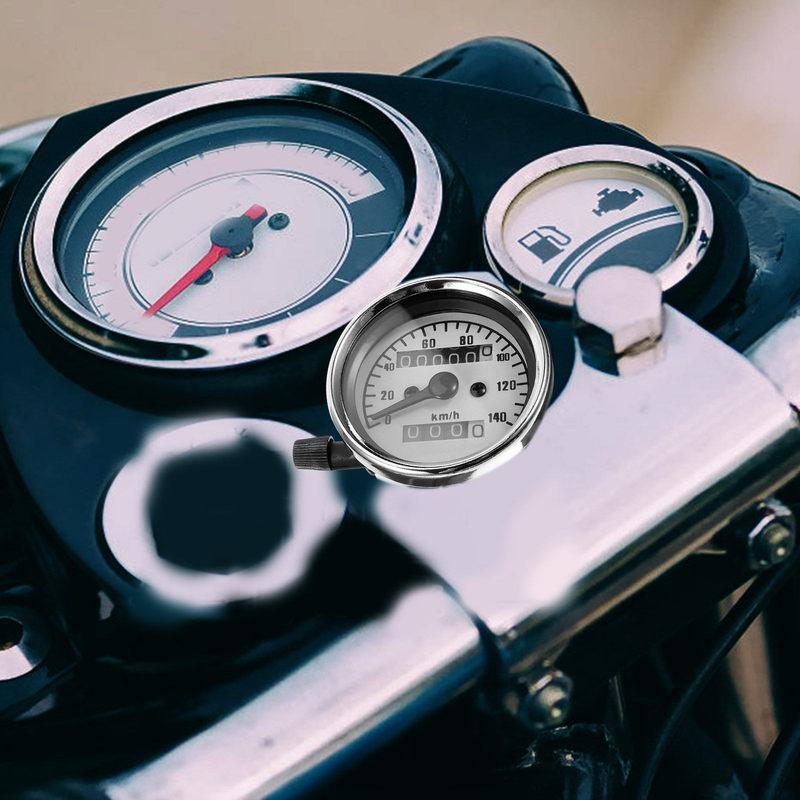 Motorcycle Speedometer Universal Fit Pointer Design Accurate Speed Tracking Sturdy Build Modified Gauge Motorcycle Part