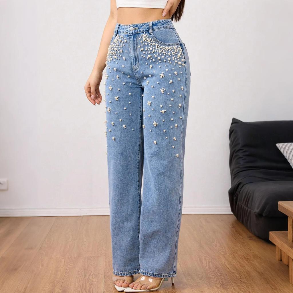 Pantaloni Casual Colorati alla Moda da Donna, Jeans Colorati Versatili Slim Fit