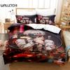 3D Anime Tokyo Ghoul Bedding Set Double King Bed Set Children Bedroom Down Coat Set Animation Tokyo Ghoul Customizable Style