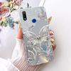 Transparent For Realme 3 Pro Case RMX1851 Cute Cat Fashion Butterfly Funny Painted Casing For Real Me 3 Pro Cover
