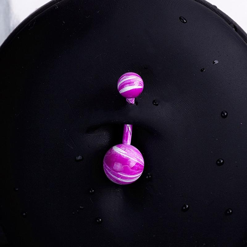 Sweet Heart Butterfly Navel Ring Zircon Belly Button Ring For Women Body Piercing Decoration Vacation Leisure Beach Jewelry Gift