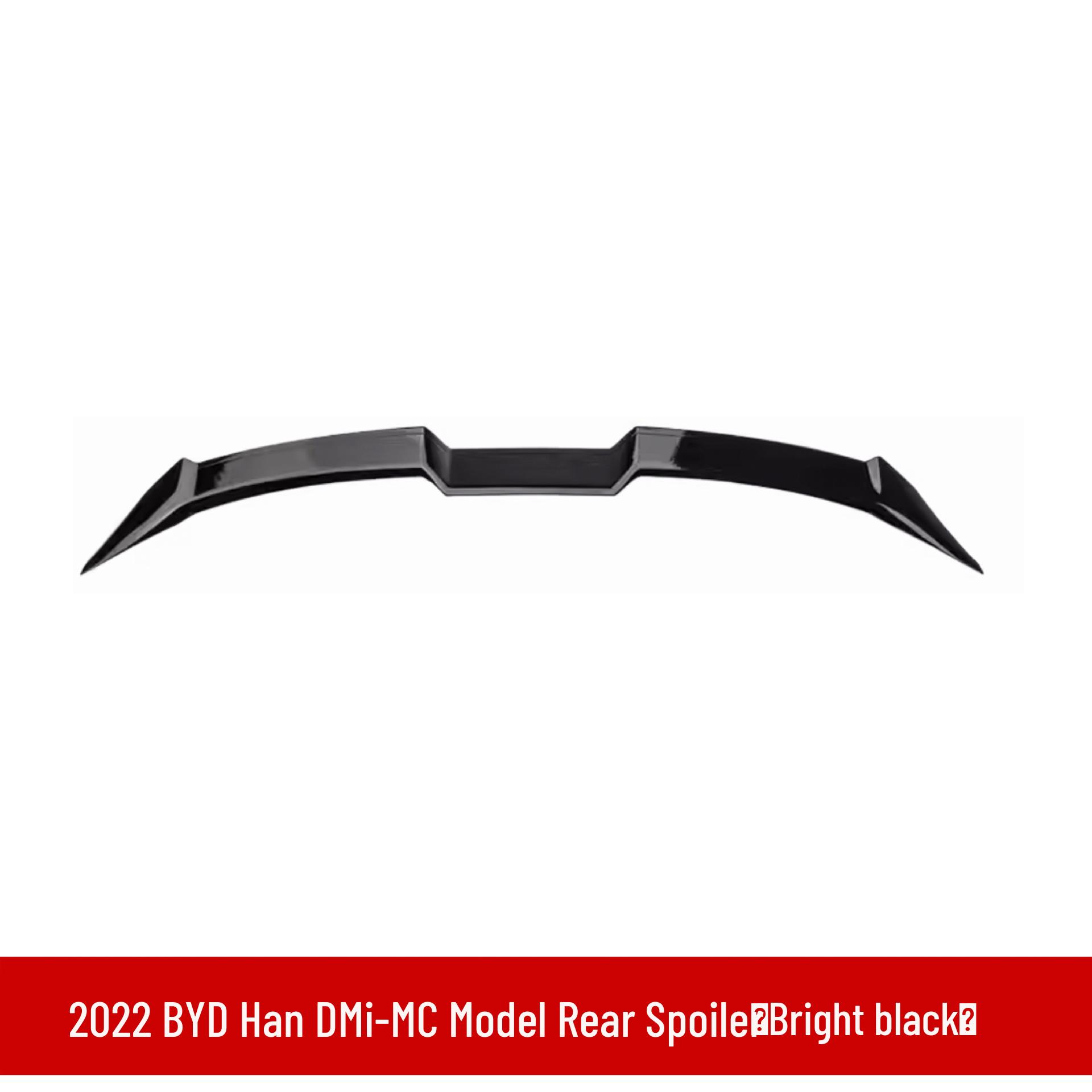 

Compatible with BYD Han DMMI: MC Sports Body Kit - Includes Front Splitter & Lip, Rear Lip, Rear & Top Spoiler, Side Skirts.