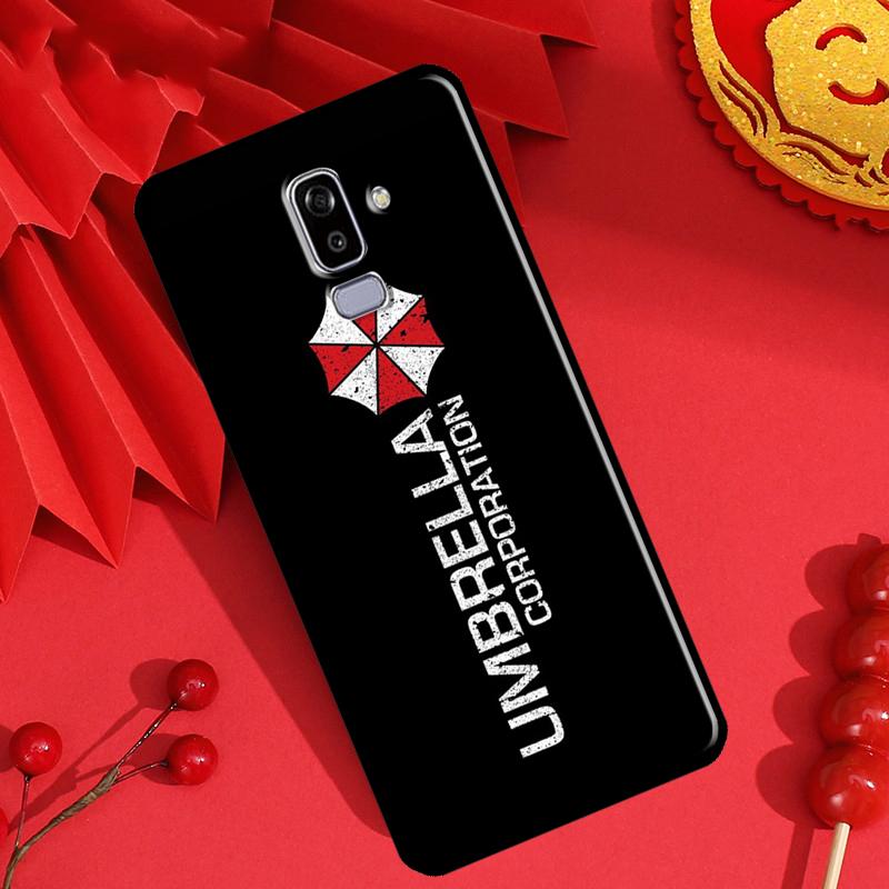 Umbrella Corporation Case For Samsung Galaxy J3 J5 J7 2016 A3 A5 2017 A6 A8 J4 J6 Plus J8 A7 A9 2018 Back Cover