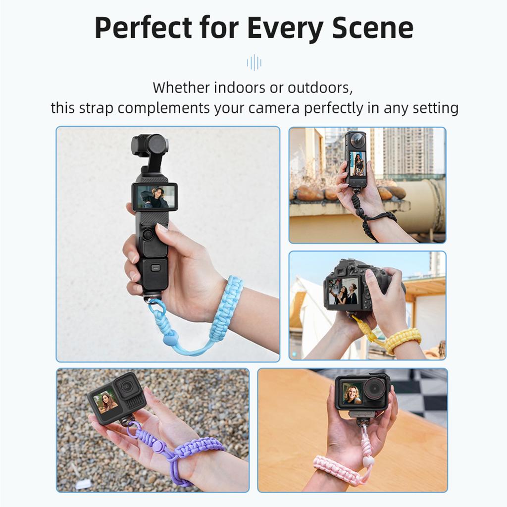 Safety Rope Replacement For Pocket 3 Camera Universal Lanyard Action Cameras Protective DSLR Camera Accessories