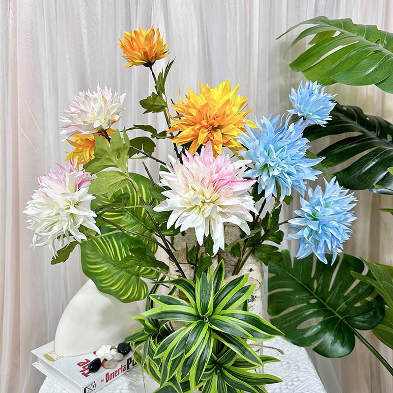 Plants Chrysanthemum Simulated Wedding Hotel Restaurant Desktop Props Decoration