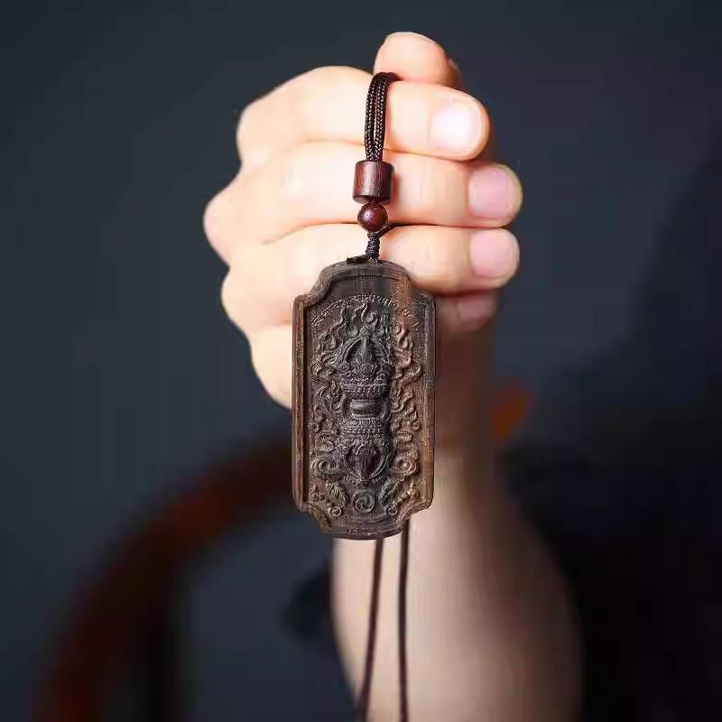 Chengui Zhao Gongming Martial God of Wealth Pendant Necklace – Five Ways God of Wealth Design for Men and Women