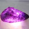 CERTIFIKOVANÝ Fialový Safír Hrubý 147,90 ct Přírodní Ne broušený Volný Drahokam