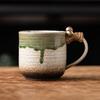 Vintage Gradient Irregular Thread Ceramic Mug Vintage Tie Coffee Cup Birthday Gift Breakfast Oat Milk Cup Office Mug Home Decor