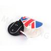 BLH1 Car Smart Key Case Cover Leather Union Jack Key Bag For Mini Cooper F54 F55 F56 F57 F60 R55 R56 R57 R60 R61 Auto Accessories