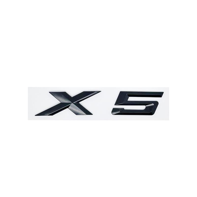 New Style XDrive Alphanumeric Trunk Emblem Sticker for BMW X5 - 28i 30i 35i 40i 48i 50i 30d All-Wheel Drive Badge