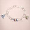 925 Silver Bracelet Fit Charm DIY Jewelry For Women Elegant Fashion Bracelet Daily Wear Handmade Charms Jewelry Making
