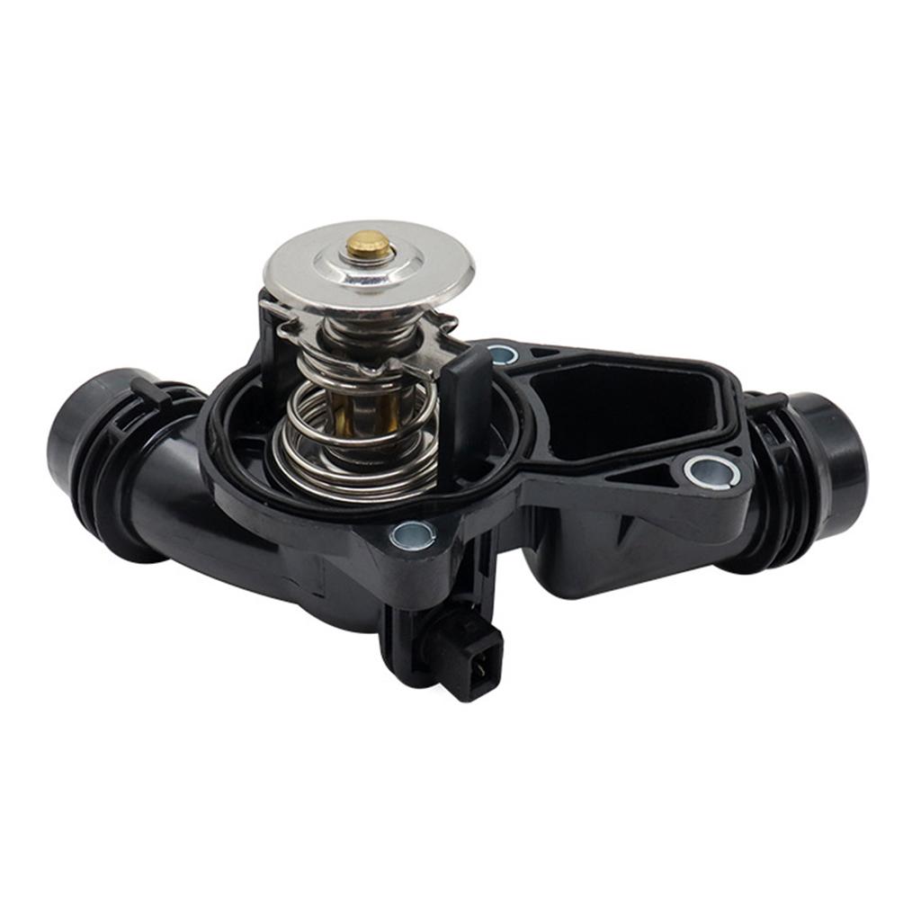 Car Engine Temperature Controller Regulator Coolant Thermostat Assembly with Housing Compatible for E46 E60 11530139877