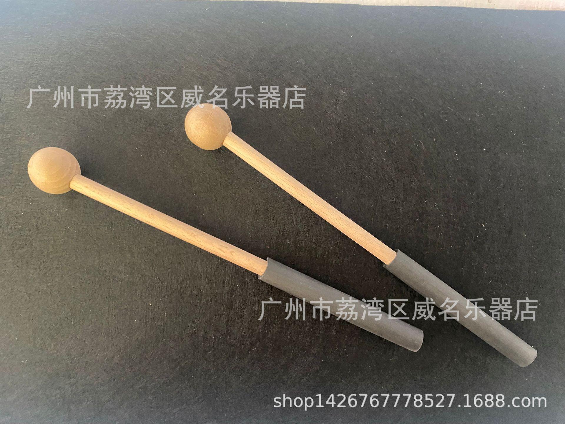 Non-Slip Marimba and Xylophone Mallets with Solid Wood Heads Zinc Alloy