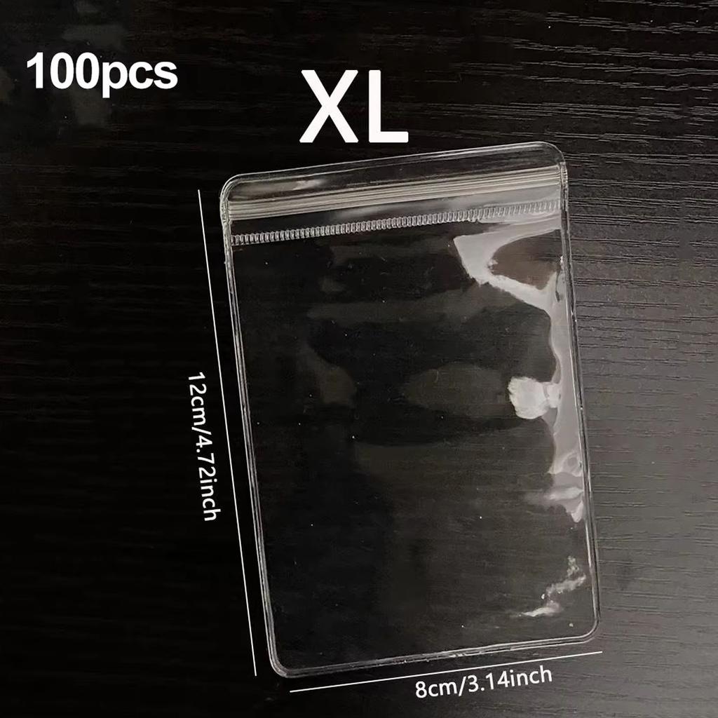 Jewelry Small Self-Sealing Plastic Zip Clear PVC Storage Bags for Storing Bracelets Rings Earrings Organizer