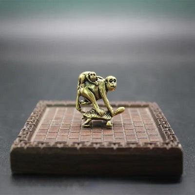 Home Decor Brass Lucky Monkey Crafts Ornaments Generation Desk Decorations Creative Gifts Living Room Garden Accessories