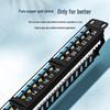 SAMZHE Cat6 24-Port Gigabit Network Patch Panel