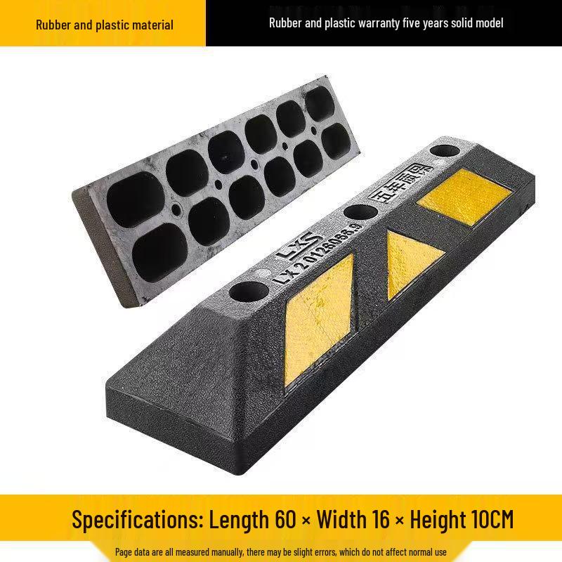 Rubber Wheel Stopper and Parking Aligner