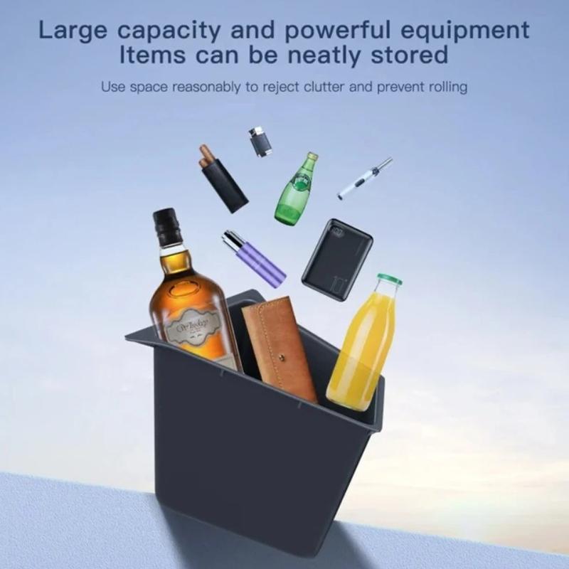 Trunk Side Storage Bins For Tesla Model Y-Berlin/Austin 2022-2025 Cargo Compartment Organizer Bucket TPE Box & Carpet Lids
