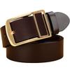New Men'S Pin Buckle Cowhide Belt Middle-Aged And Youth Belt Business Casual Simple Versatile Pants Belt Men'S