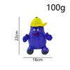 22cm Grimace Shake Yellow Hat Anime Plush Toy Plush Toy Stuffed Animals Soft Plush Children Gifts Doll Birthday