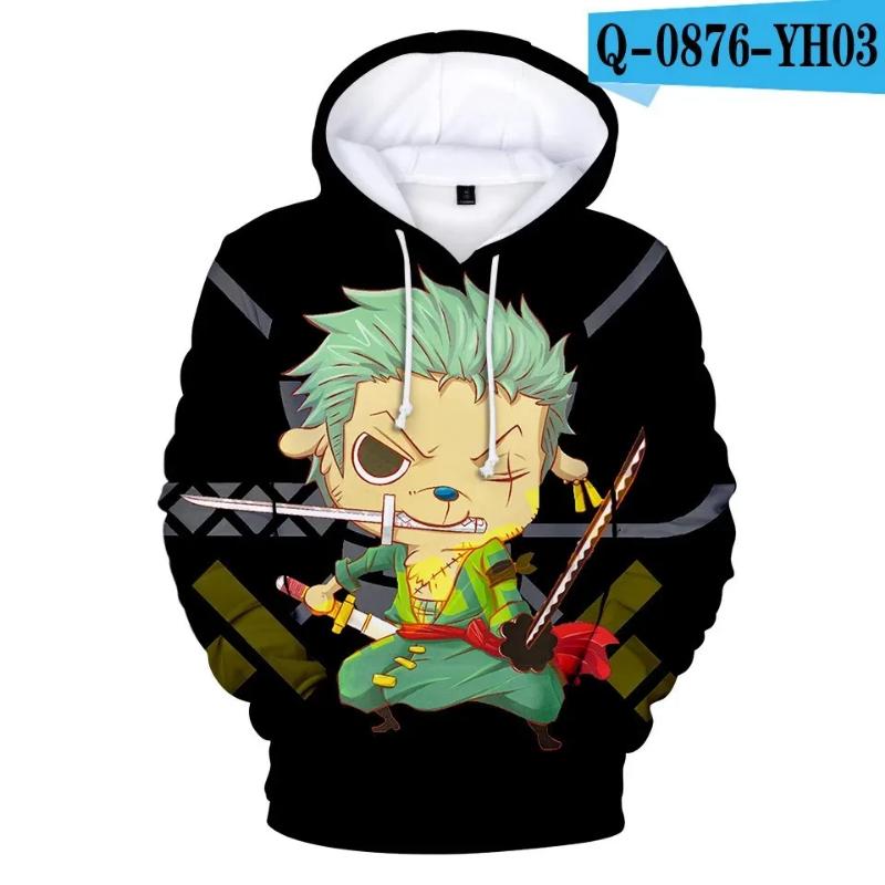 2024 New High Combustion Japanese Anime 3D Hoodie Autumn Hoodie Pullover Casual Boy Girl Fashion Top Hooded Adult Universal