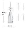 Water Flosser for Teeth Cleaning, Cordless IPX7 Waterproof Rechargeable Oral Irrigator with 4 Jets, 3 Modes Irrigation Cleaner with 200ml Water T