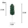 10 Pcs Artificial Plants Tropical Palm Leaves Hawaii Luau Summer Party Jungle Safari Birthday Party Wedding Decor Fake Plants