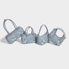 Trendy Embroidered Denim Tote Bag for Women 2025 New Handbag Fashion High-end Shoulder Crossbody Bag