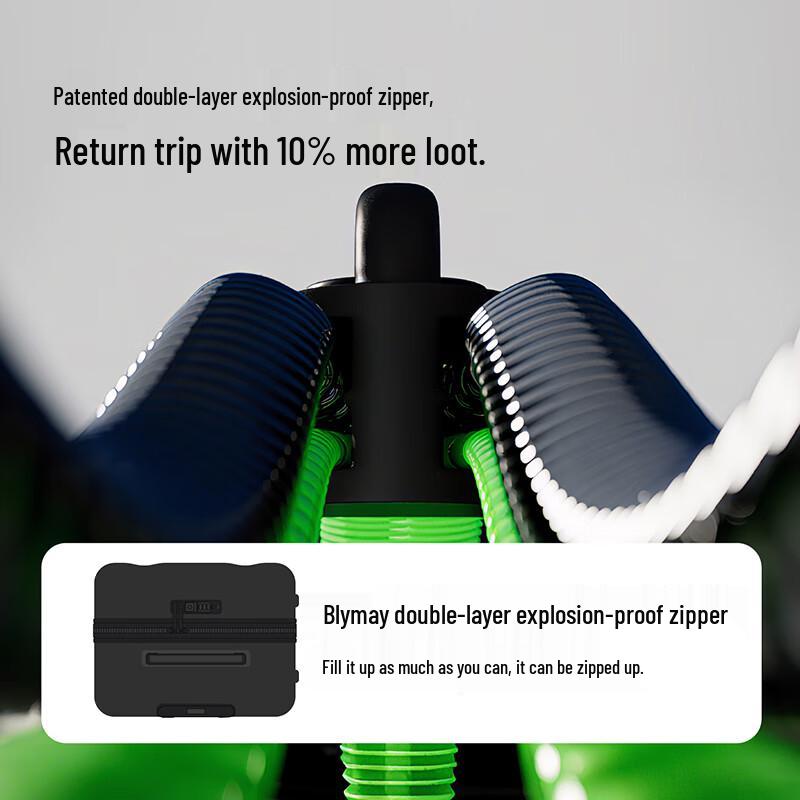 Bulaimei PC Hardshell Spinner Luggage with TSA Lock