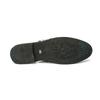 Übergröße Leopard Zehenbedeckte Sandalen Pantoletten Herren Halbschuhe für Herren Leder Herren Semi-Slipper Freizeit Schuhe Offene Slipper