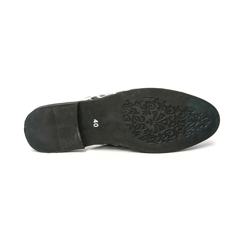 Übergröße Leopard Zehenbedeckte Sandalen Pantoletten Herren Halbschuhe für Herren Leder Herren Semi-Slipper Freizeit Schuhe Offene Slipper