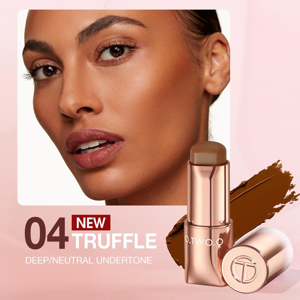 O.TWO.O Contour Stick Cream Stick illuminante leggero a lunga tenuta, facile da scolpire, correttore per il viso, abbronzante, penna per il contouring