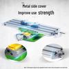 High-Precision Multi-Function Milling Machine Vise with Cross Slide Table and Drill Press Holder