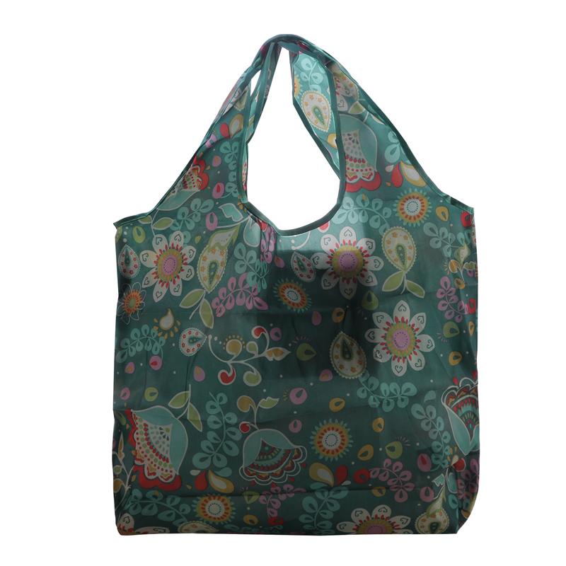 Modischer Druck Faltbar Umweltfreundlich Einkaufstasche Tragetasche Faltbeutel Handtaschen Praktisch Große Kapazität für Reisen Einkaufstasche