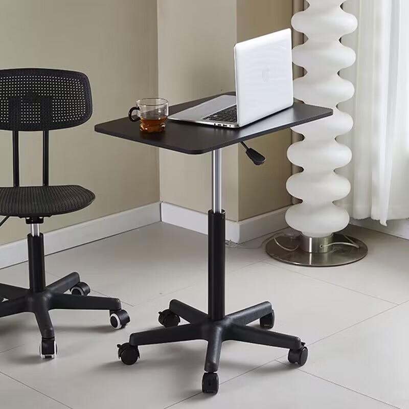 Longchan Mobile Adjustable Height Laptop Desk with Wheels