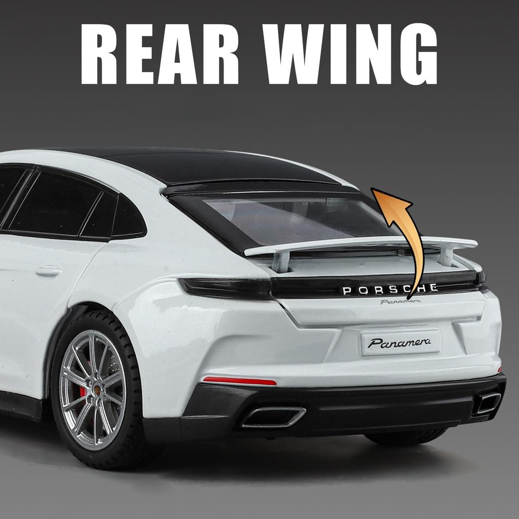 NEW 1/24 Porsche Panamera Supercar Alloy Model Car Toy Diecasts Metal Casting Sound and Light Car Toys for Children Vehicle
