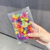 50pcs/set Mini Flower Rabbit Gripper, Compact and Exquisite, Suitable for Children's Fine and Soft Hair Volume
