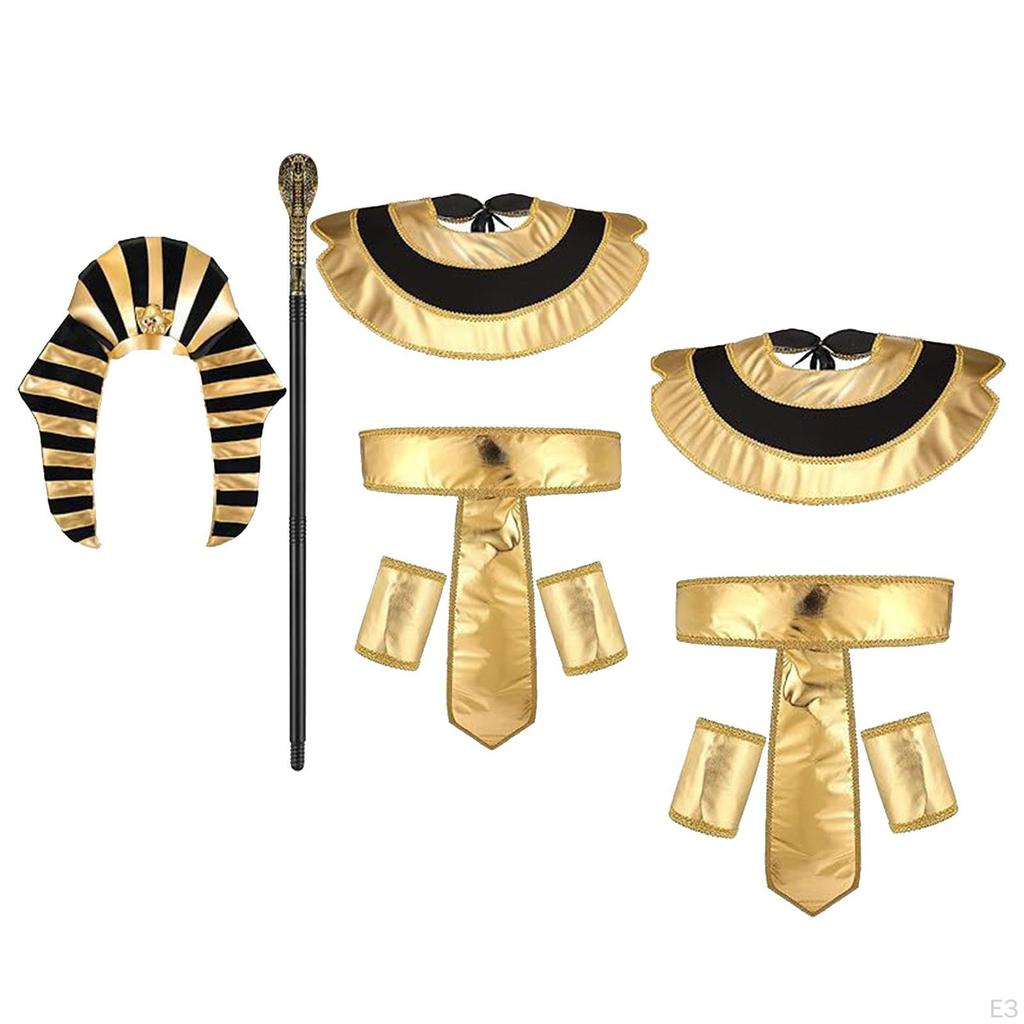Egypt Costume Accessories for Men, Festive Decoration, Theater Performance, Celebrations