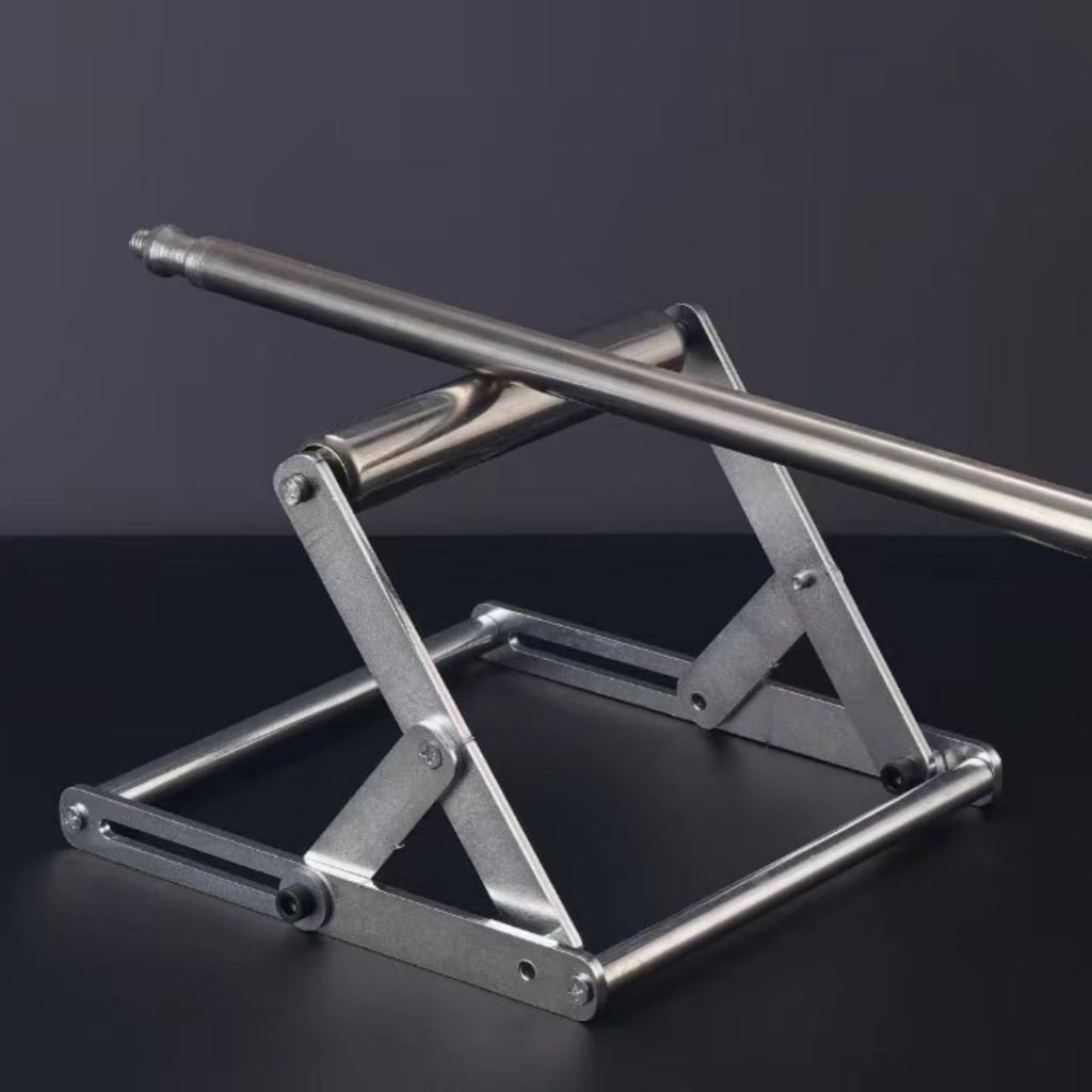 Table Saw Stand, Adjustable Cutting Machine Support Frame, Rust-proof Metal Cutting Machine Work Support Stand, Adjustable Height Support Frame