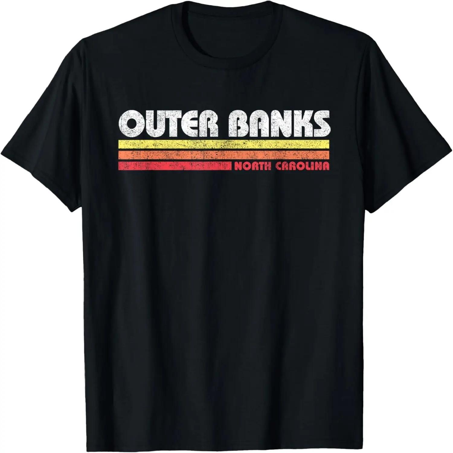 Retro Outer-Banks OBX North Carolina NC vintage souvenir T-Shirt XXXXL