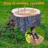 15 pcs Copper Nails for Killing Trees Stump Root Slowly, 3.15" Copper Nails with Drill, Stump Removal Spikes Nails for Trees, Stumps
